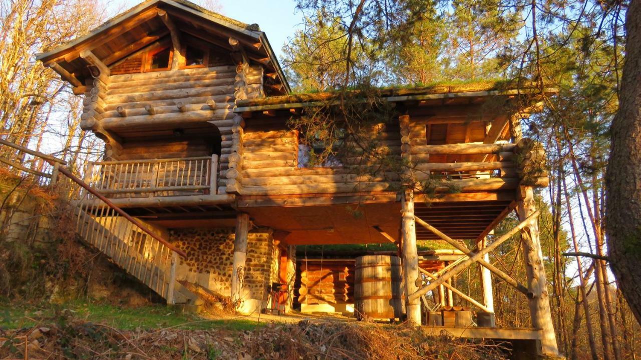 La Cabane De Hans Saint-Martial-de-Gimel المظهر الخارجي الصورة